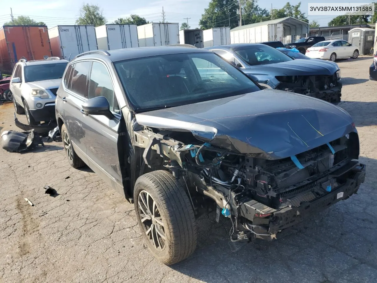 3VV3B7AX5MM131585 2021 Volkswagen Tiguan Se