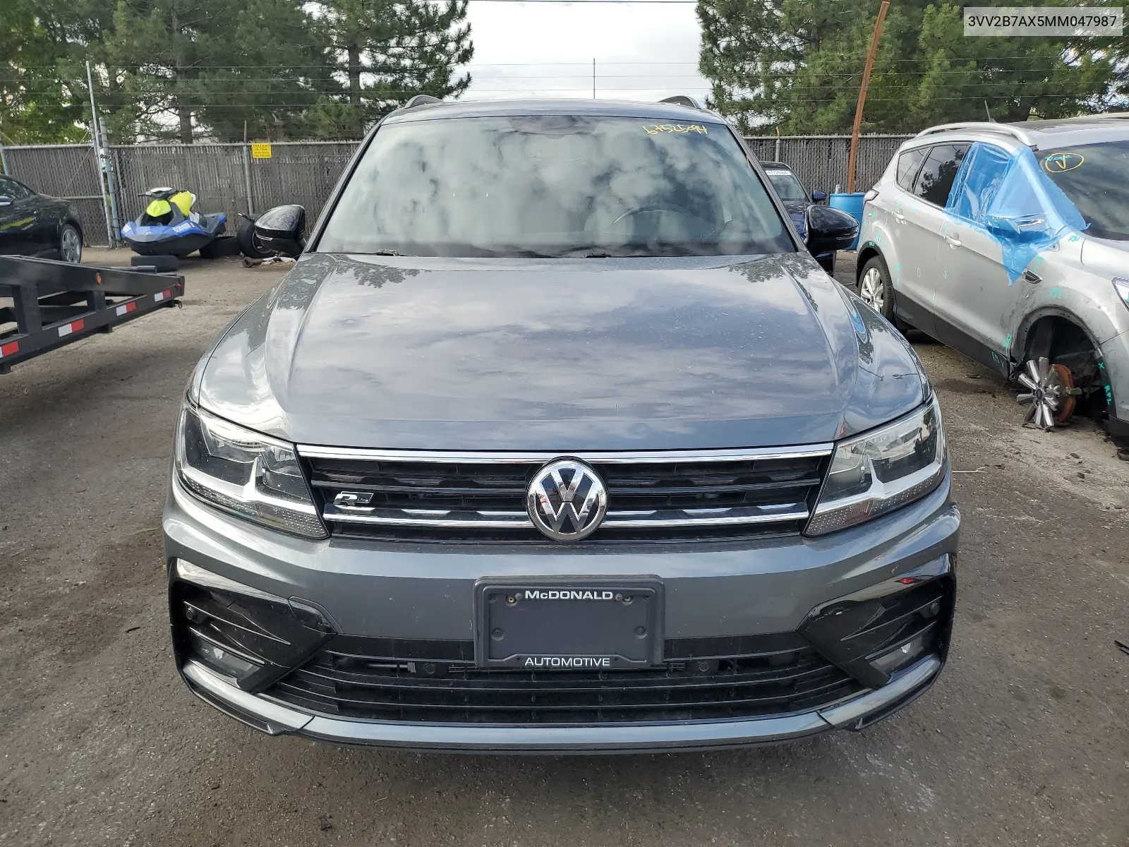 2021 Volkswagen Tiguan Se VIN: 3VV2B7AX5MM047987 Lot: 67525094