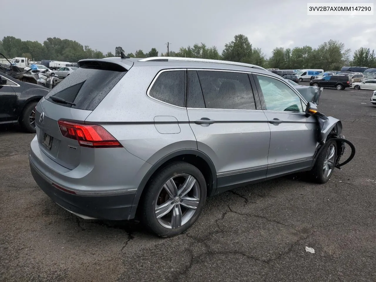 3VV2B7AX0MM147290 2021 Volkswagen Tiguan Se