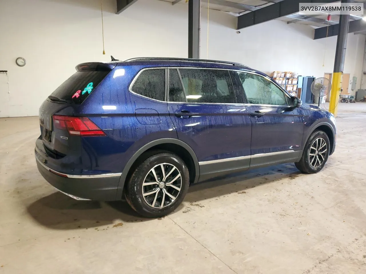 2021 Volkswagen Tiguan Se VIN: 3VV2B7AX8MM119538 Lot: 70315004