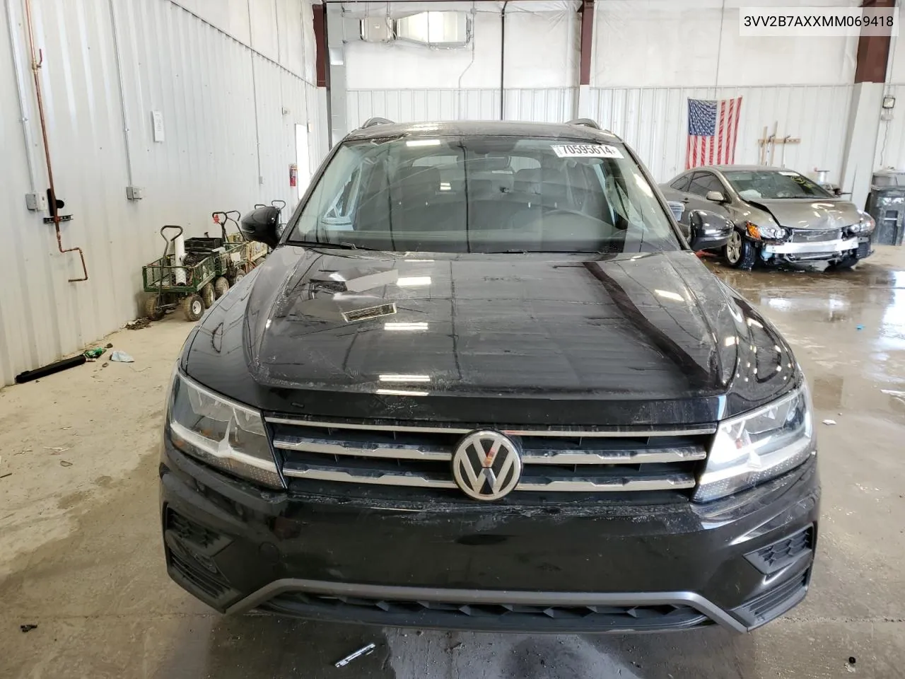 3VV2B7AXXMM069418 2021 Volkswagen Tiguan Se