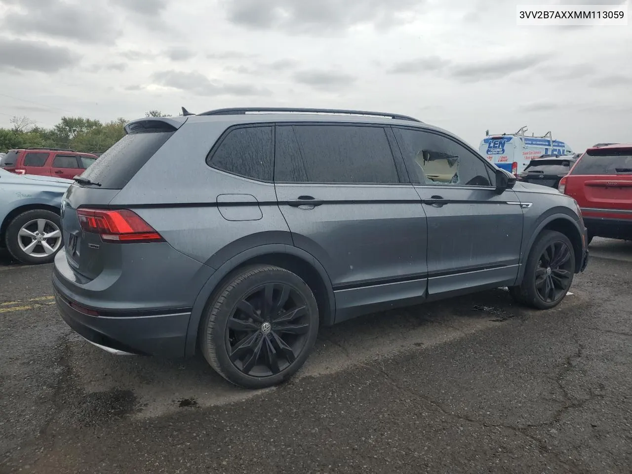 3VV2B7AXXMM113059 2021 Volkswagen Tiguan Se