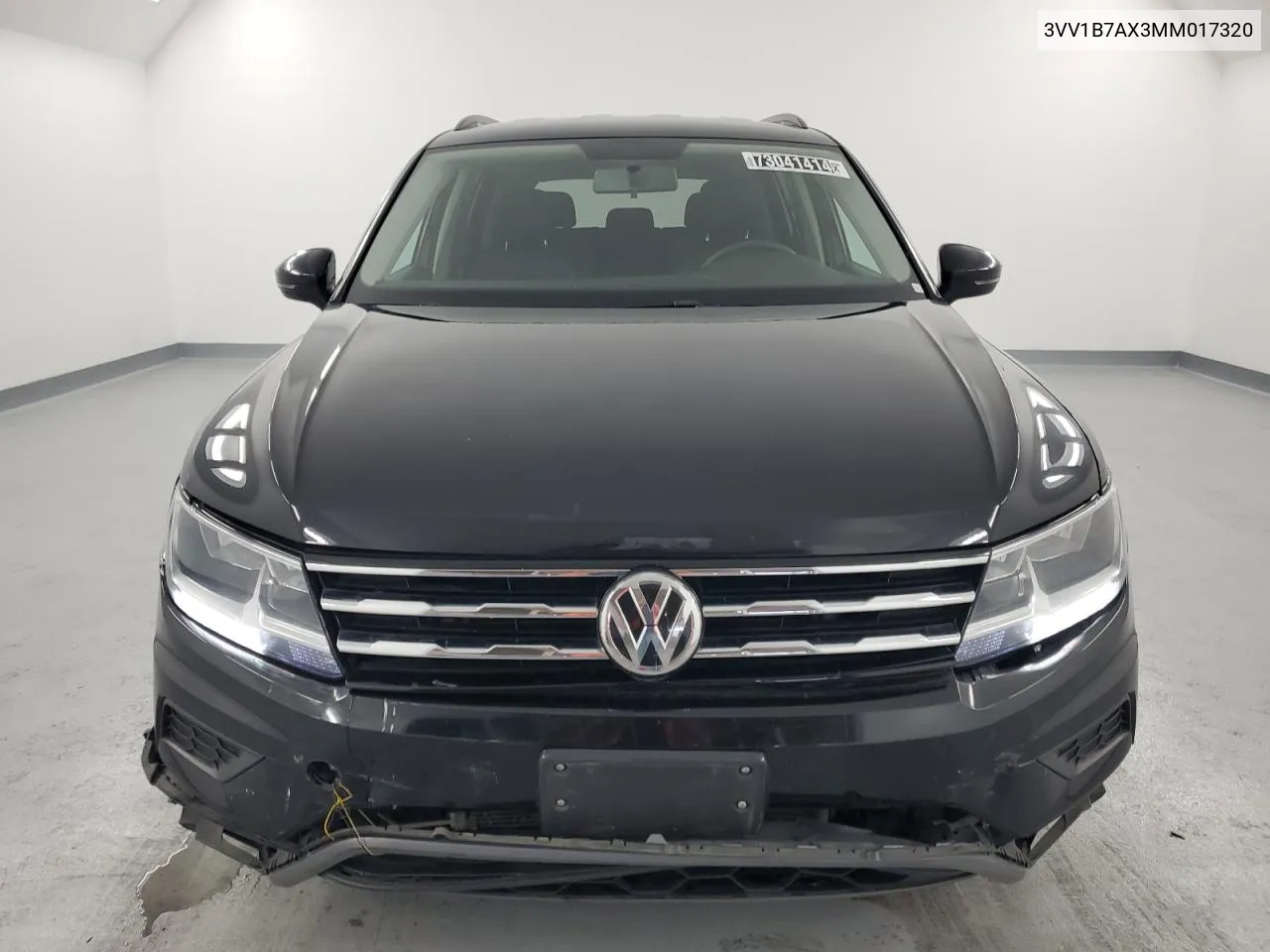 2021 Volkswagen Tiguan S VIN: 3VV1B7AX3MM017320 Lot: 73041414