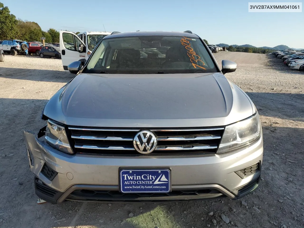 2021 Volkswagen Tiguan Se VIN: 3VV2B7AX9MM041061 Lot: 73560284