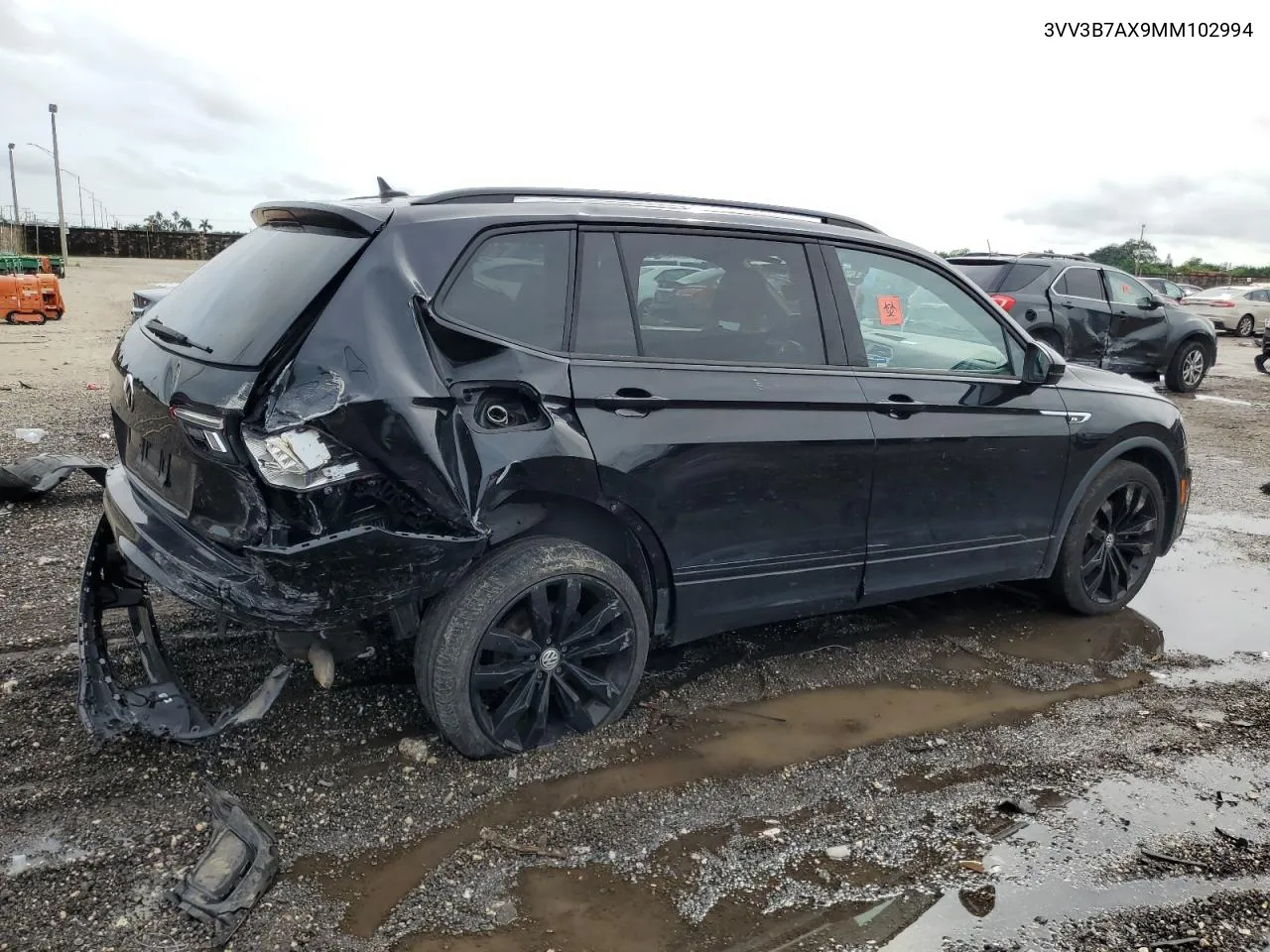 2021 Volkswagen Tiguan Se VIN: 3VV3B7AX9MM102994 Lot: 73693294