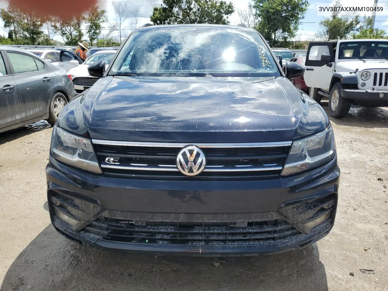 2021 Volkswagen Tiguan Se VIN: 3VV3B7AXXMM100459 Lot: 73855554