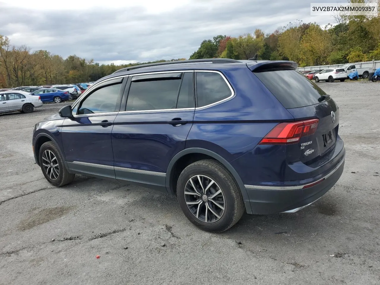 3VV2B7AX2MM009357 2021 Volkswagen Tiguan Se