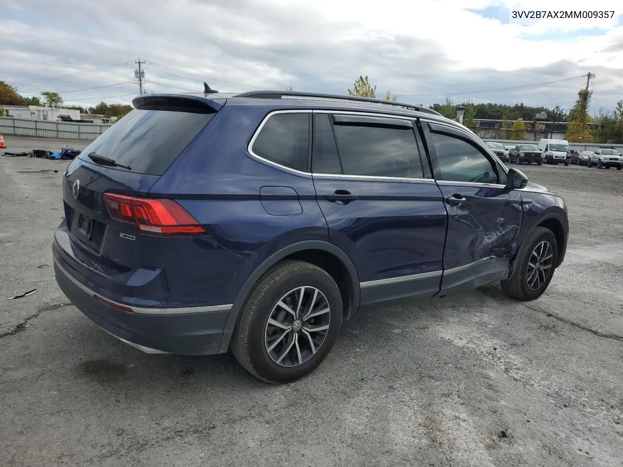 2021 Volkswagen Tiguan Se VIN: 3VV2B7AX2MM009357 Lot: 74146054