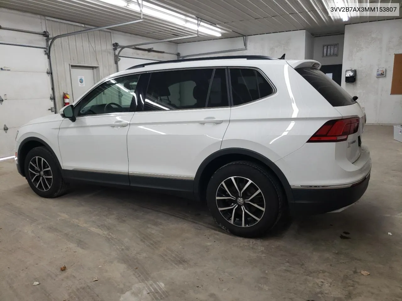 2021 Volkswagen Tiguan Se VIN: 3VV2B7AX3MM153807 Lot: 74197134