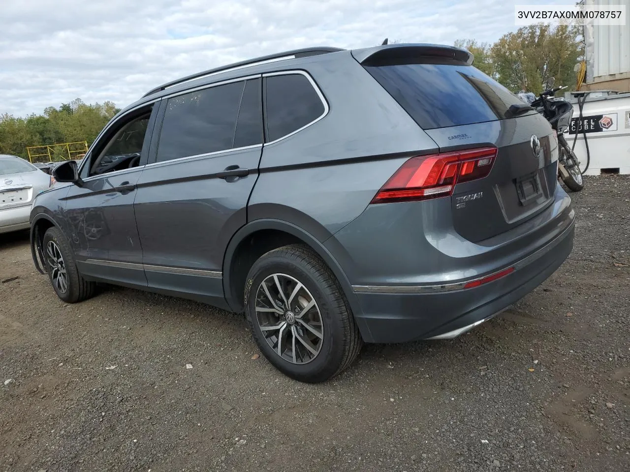 3VV2B7AX0MM078757 2021 Volkswagen Tiguan Se