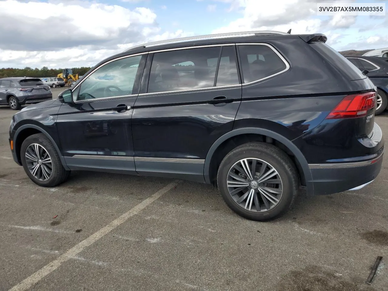 2021 Volkswagen Tiguan Se VIN: 3VV2B7AX5MM083355 Lot: 74369374