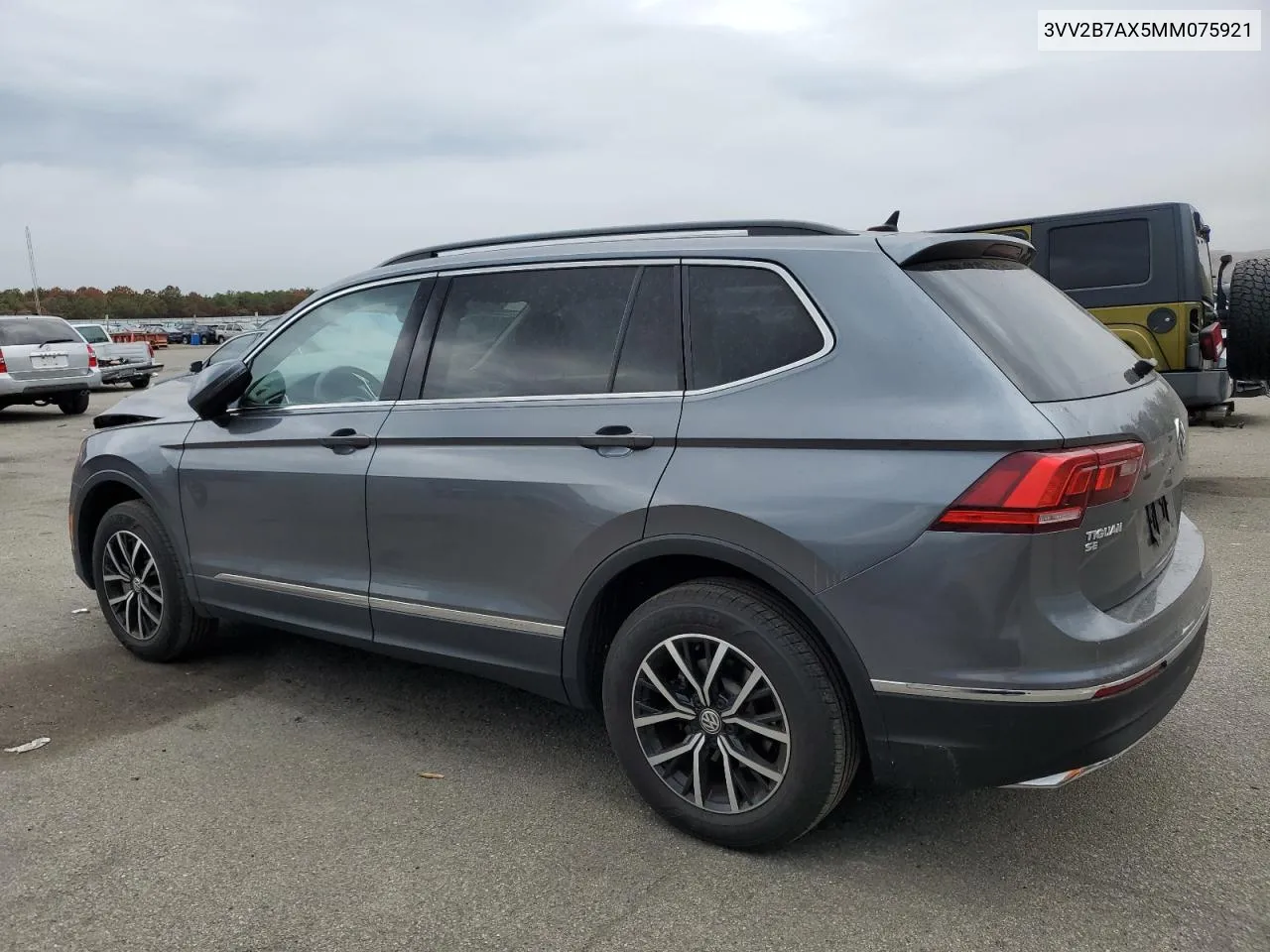 2021 Volkswagen Tiguan Se VIN: 3VV2B7AX5MM075921 Lot: 74811604