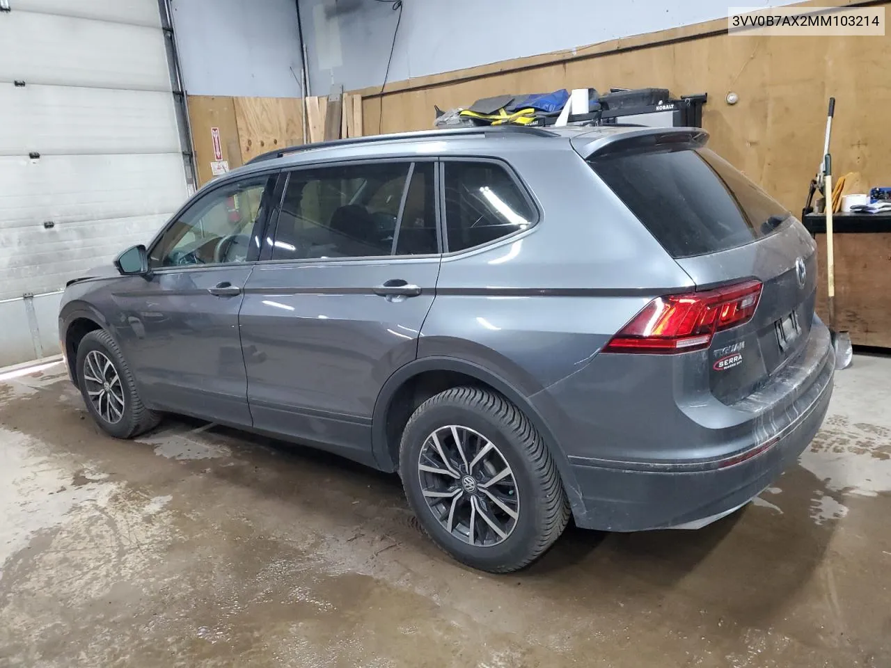 2021 Volkswagen Tiguan S VIN: 3VV0B7AX2MM103214 Lot: 75028014