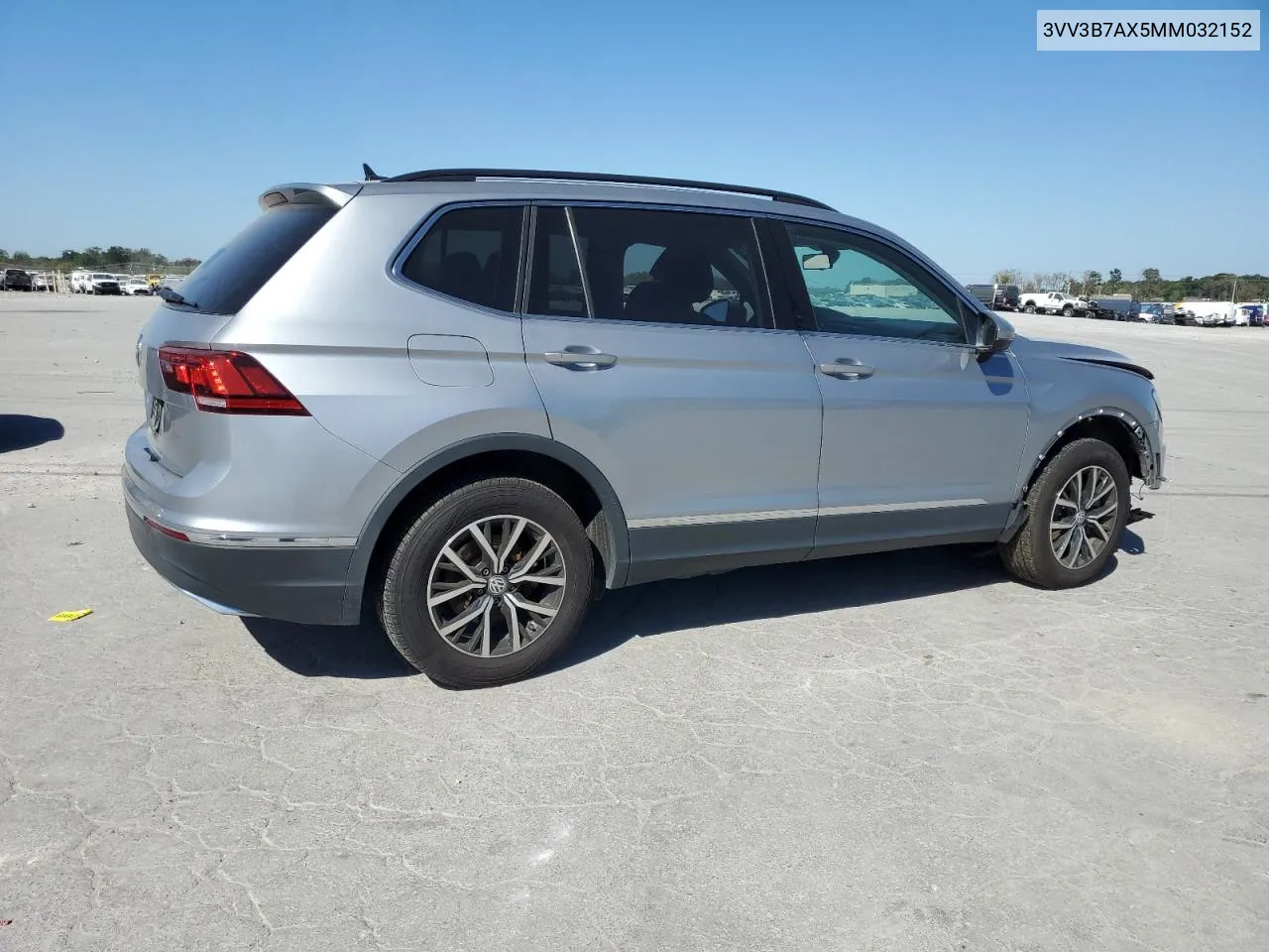 2021 Volkswagen Tiguan Se VIN: 3VV3B7AX5MM032152 Lot: 75304024