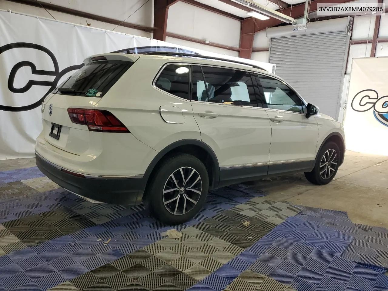 2021 Volkswagen Tiguan Se VIN: 3VV3B7AX8MM079286 Lot: 75597264