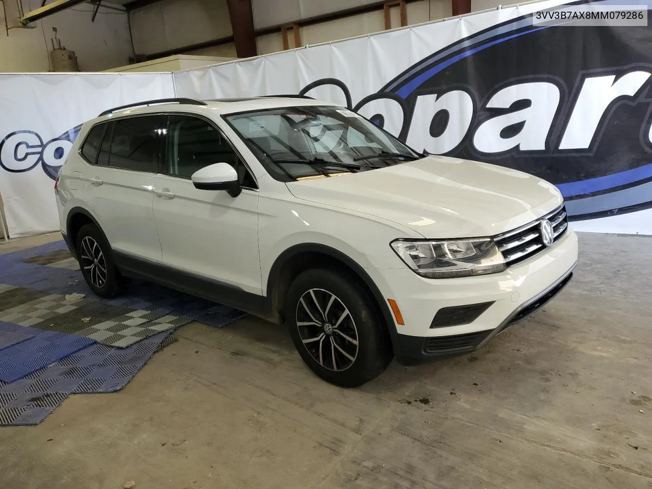 2021 Volkswagen Tiguan Se VIN: 3VV3B7AX8MM079286 Lot: 75597264