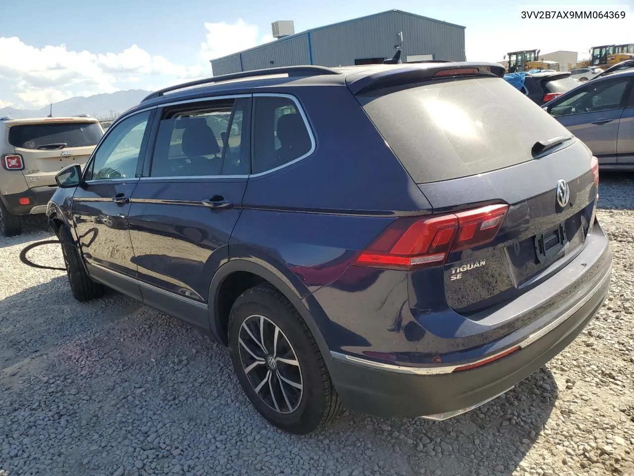 2021 Volkswagen Tiguan Se VIN: 3VV2B7AX9MM064369 Lot: 75755834