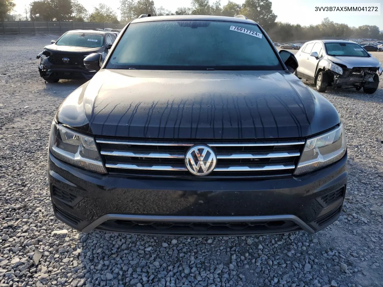 2021 Volkswagen Tiguan Se VIN: 3VV3B7AX5MM041272 Lot: 76017724