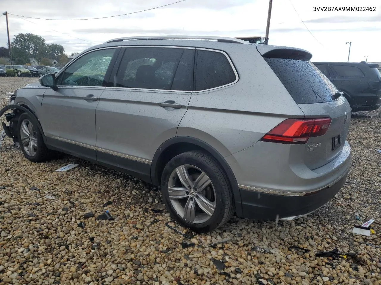 2021 Volkswagen Tiguan Se VIN: 3VV2B7AX9MM022462 Lot: 76180444