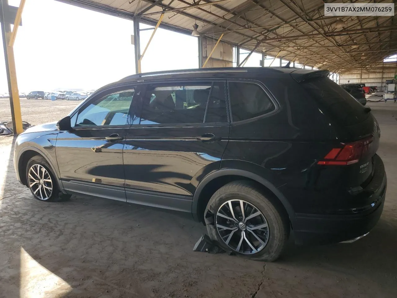 2021 Volkswagen Tiguan S VIN: 3VV1B7AX2MM076259 Lot: 76347344