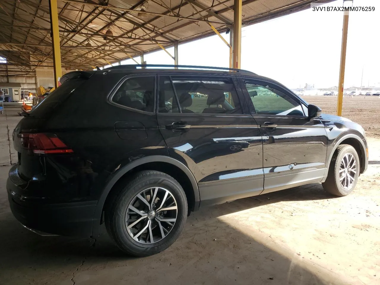 2021 Volkswagen Tiguan S VIN: 3VV1B7AX2MM076259 Lot: 76347344