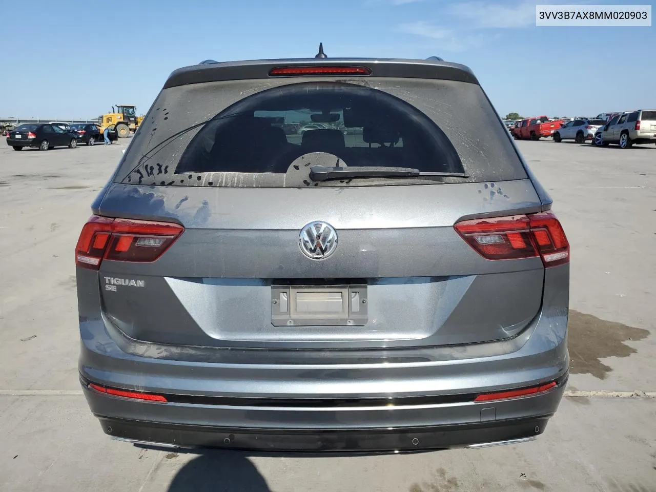 2021 Volkswagen Tiguan Se VIN: 3VV3B7AX8MM020903 Lot: 76491814