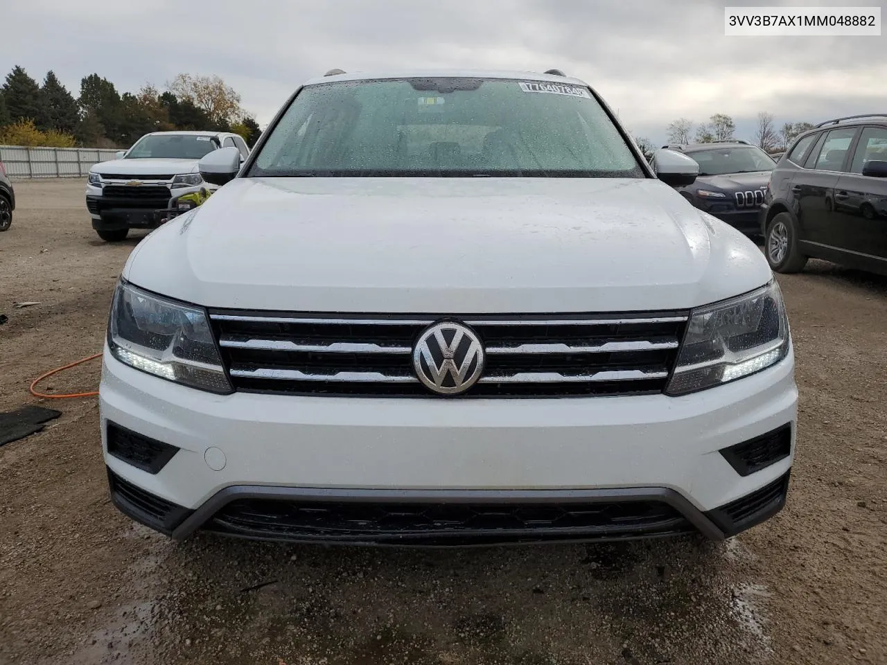 2021 Volkswagen Tiguan Se VIN: 3VV3B7AX1MM048882 Lot: 77640784