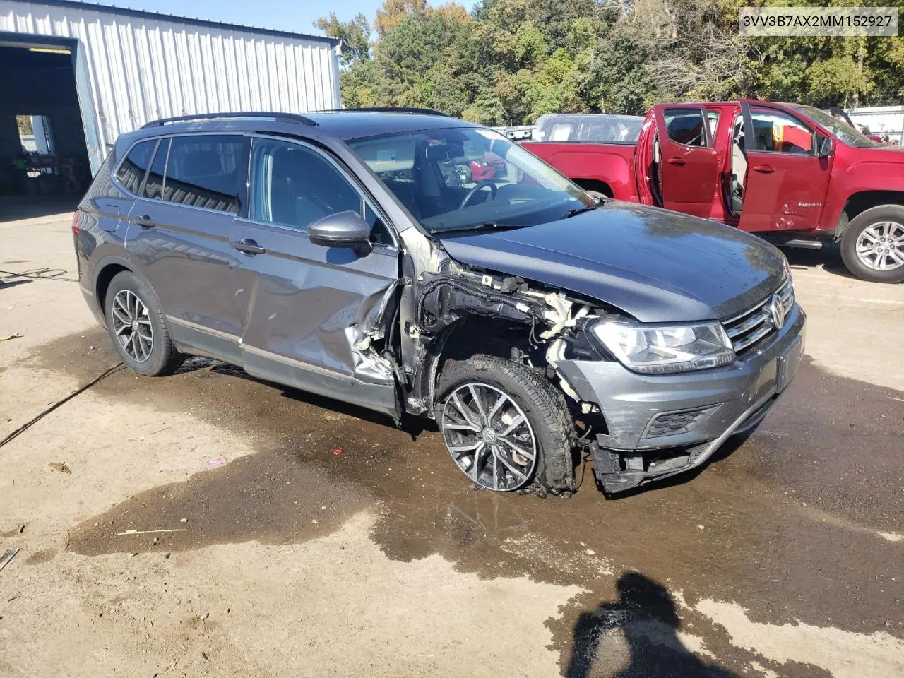 2021 Volkswagen Tiguan Se VIN: 3VV3B7AX2MM152927 Lot: 77874634