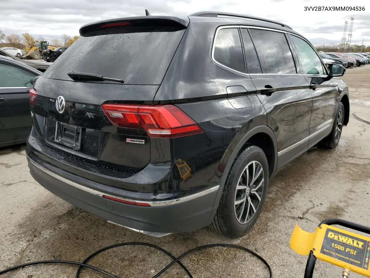 2021 Volkswagen Tiguan Se VIN: 3VV2B7AX9MM094536 Lot: 78092024