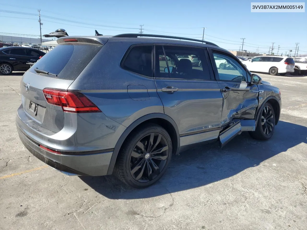 2021 Volkswagen Tiguan Se VIN: 3VV3B7AX2MM005149 Lot: 78666664