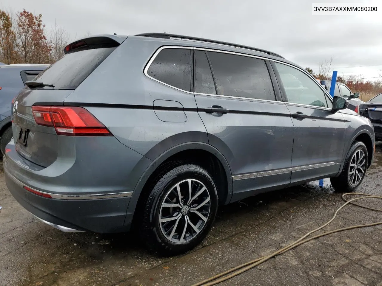 2021 Volkswagen Tiguan Se VIN: 3VV3B7AXXMM080200 Lot: 78962054