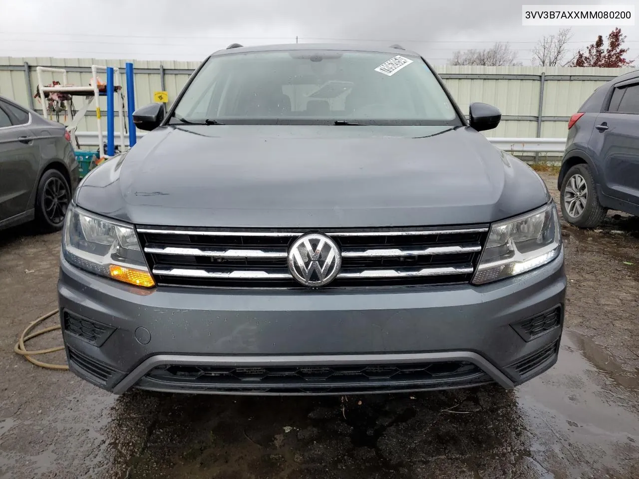 2021 Volkswagen Tiguan Se VIN: 3VV3B7AXXMM080200 Lot: 78962054