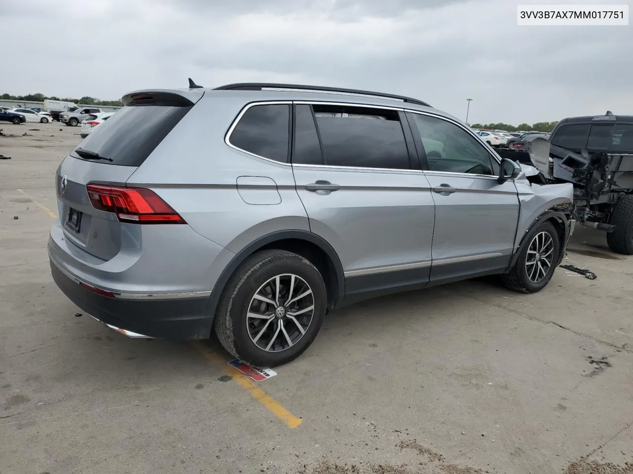 2021 Volkswagen Tiguan Se VIN: 3VV3B7AX7MM017751 Lot: 79009434