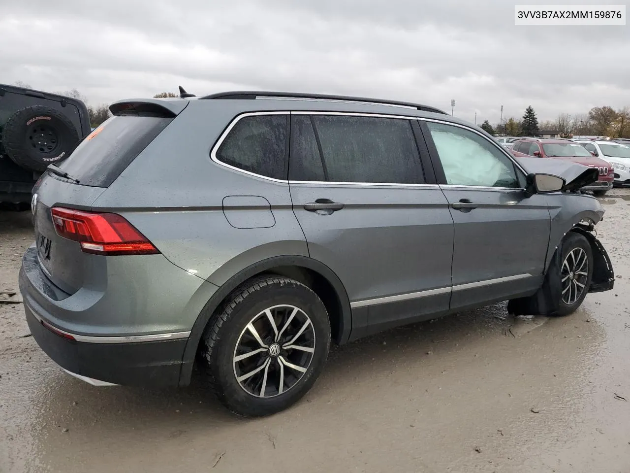 2021 Volkswagen Tiguan Se VIN: 3VV3B7AX2MM159876 Lot: 80370814