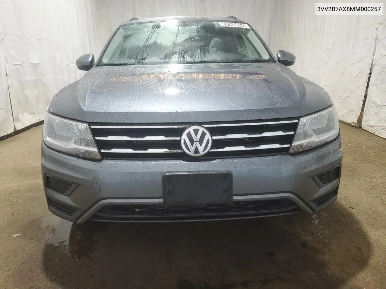 2021 Volkswagen Tiguan Se VIN: 3VV2B7AX8MM000257 Lot: 80506664