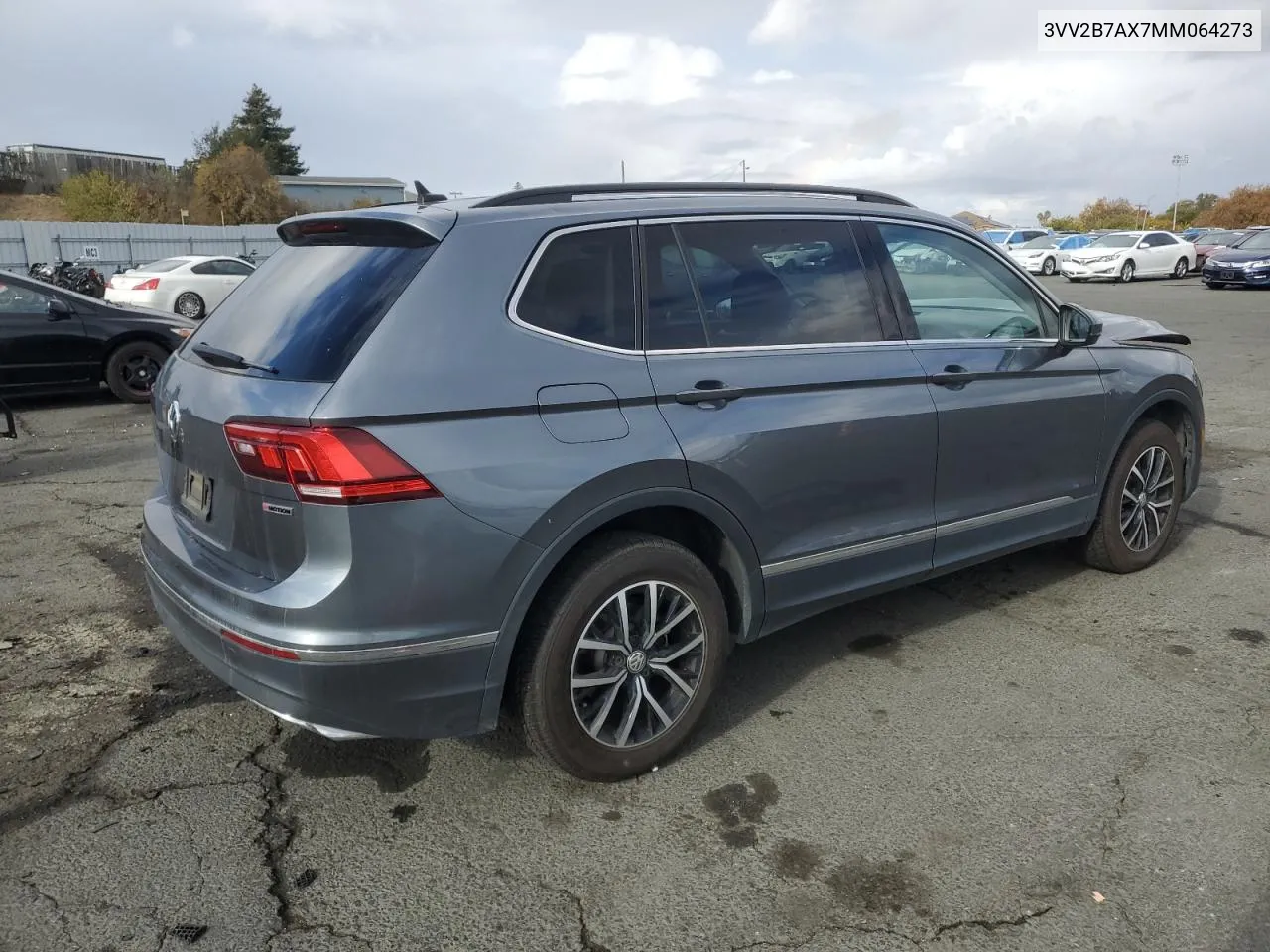 2021 Volkswagen Tiguan Se VIN: 3VV2B7AX7MM064273 Lot: 80965014