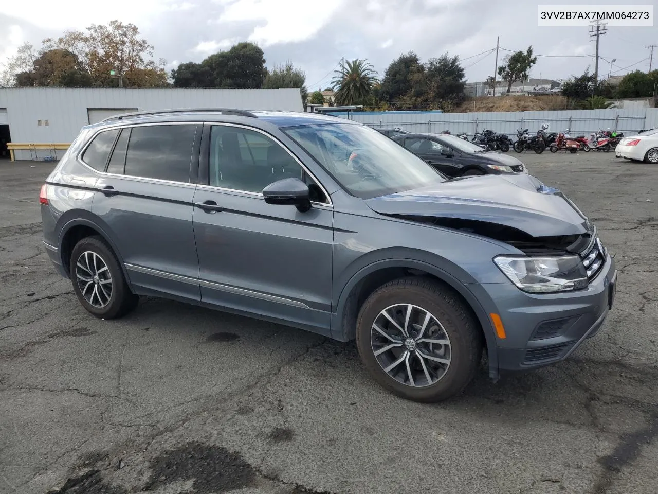 2021 Volkswagen Tiguan Se VIN: 3VV2B7AX7MM064273 Lot: 80965014