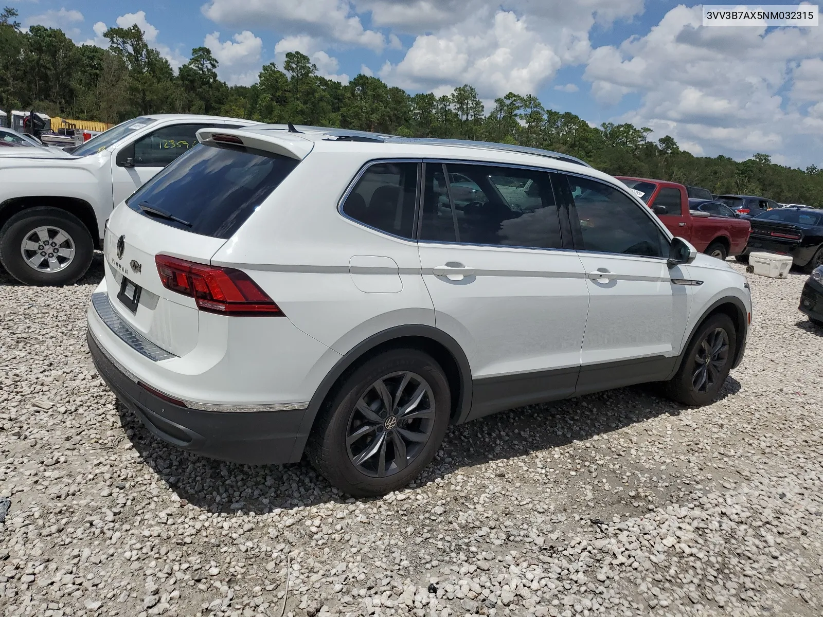 2022 Volkswagen Tiguan Se VIN: 3VV3B7AX5NM032315 Lot: 65171864