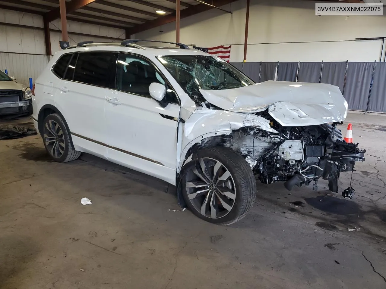 2022 Volkswagen Tiguan Sel R-Line VIN: 3VV4B7AXXNM022075 Lot: 66961394