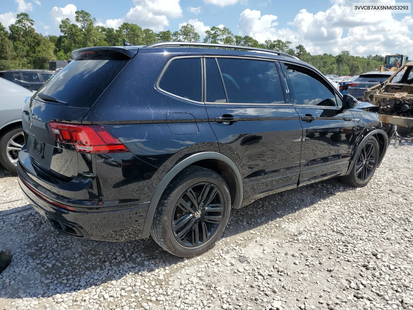 2022 Volkswagen Tiguan Se R-Line Black VIN: 3VVCB7AX5NM053293 Lot: 67326194