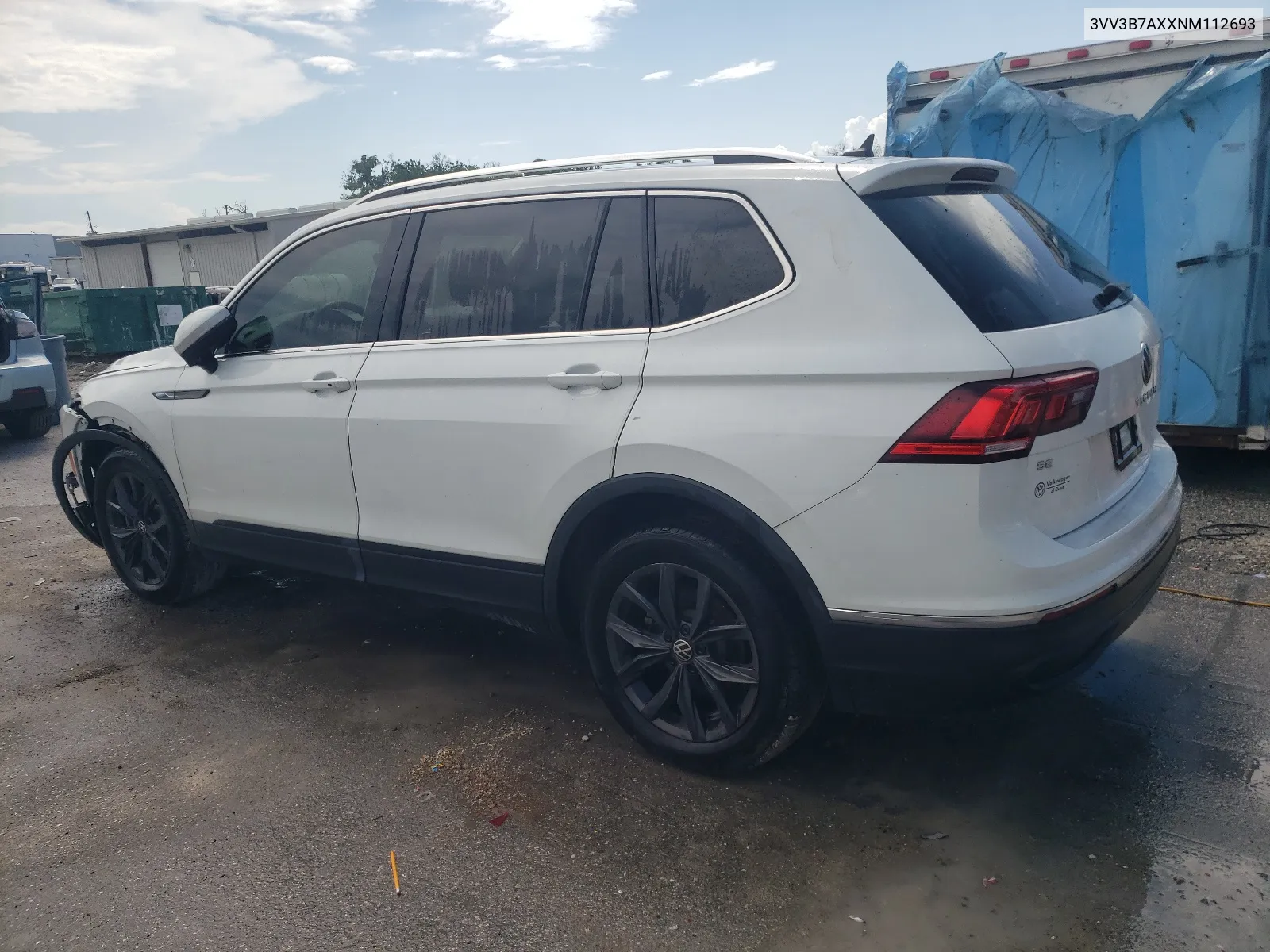 2022 Volkswagen Tiguan Se VIN: 3VV3B7AXXNM112693 Lot: 68121844