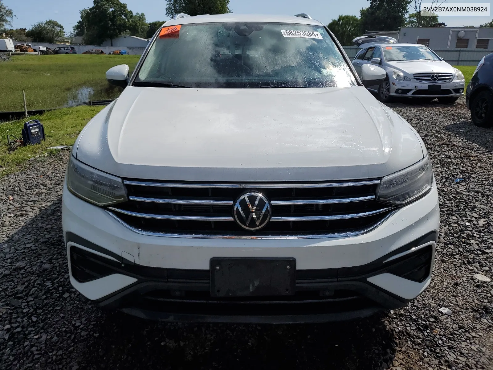 2022 Volkswagen Tiguan Se VIN: 3VV2B7AX0NM038924 Lot: 68253584