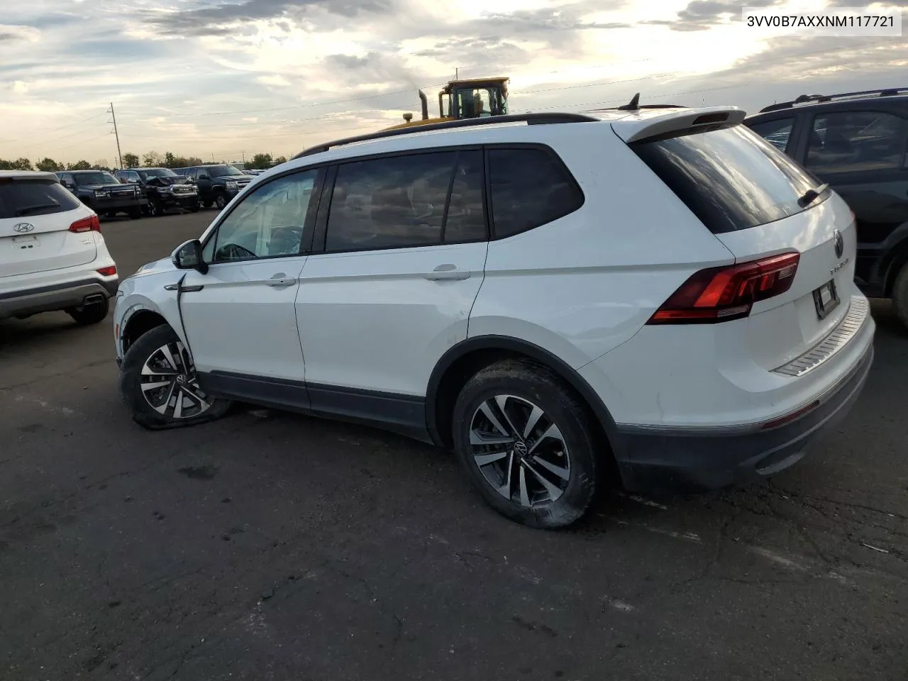 2022 Volkswagen Tiguan S VIN: 3VV0B7AXXNM117721 Lot: 69323254