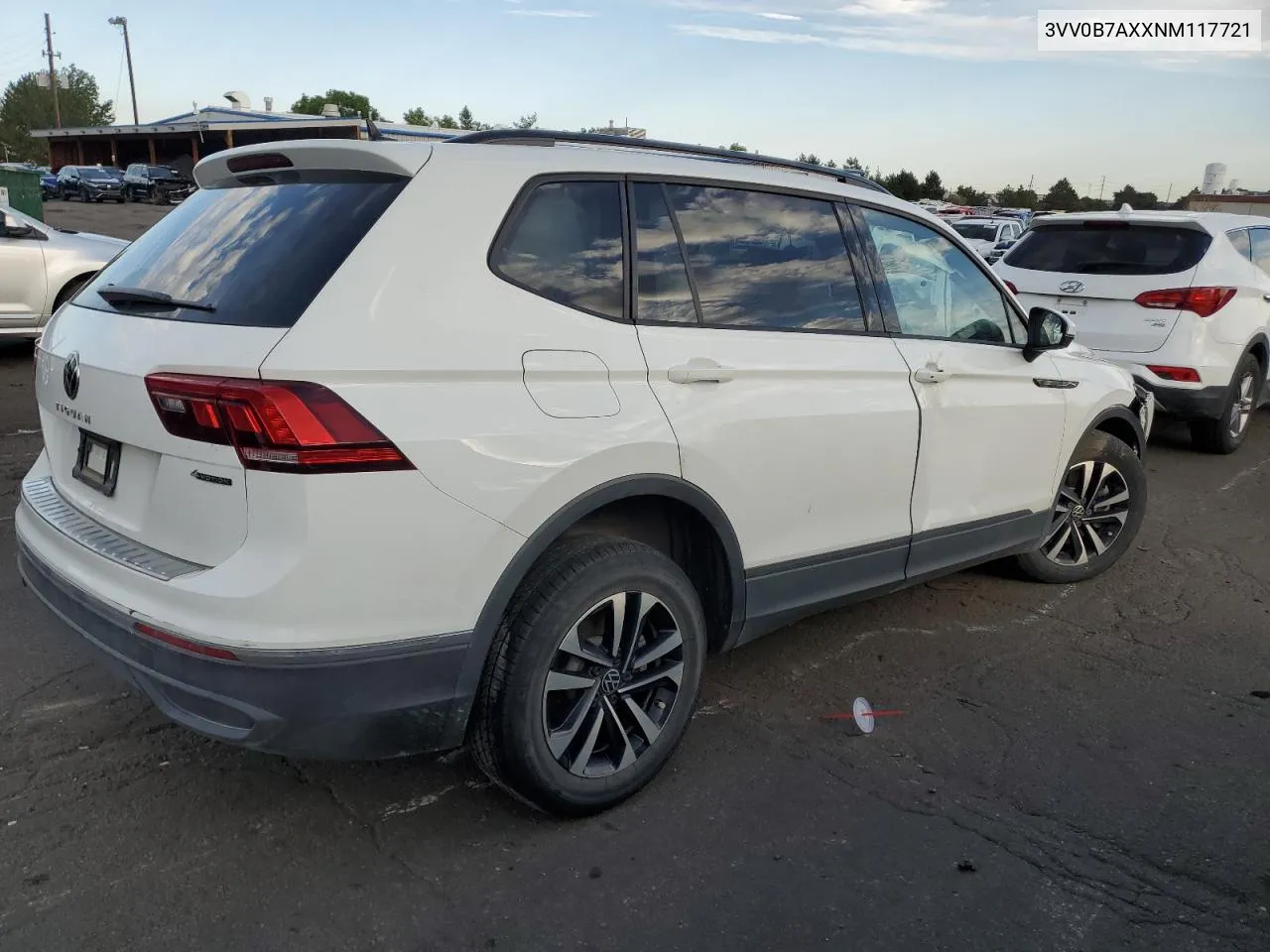 3VV0B7AXXNM117721 2022 Volkswagen Tiguan S