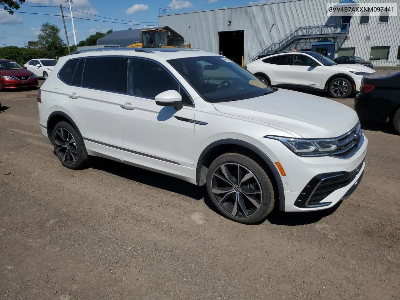 2022 Volkswagen Tiguan Sel R-Line VIN: 3VV4B7AXXNM097441 Lot: 69661604