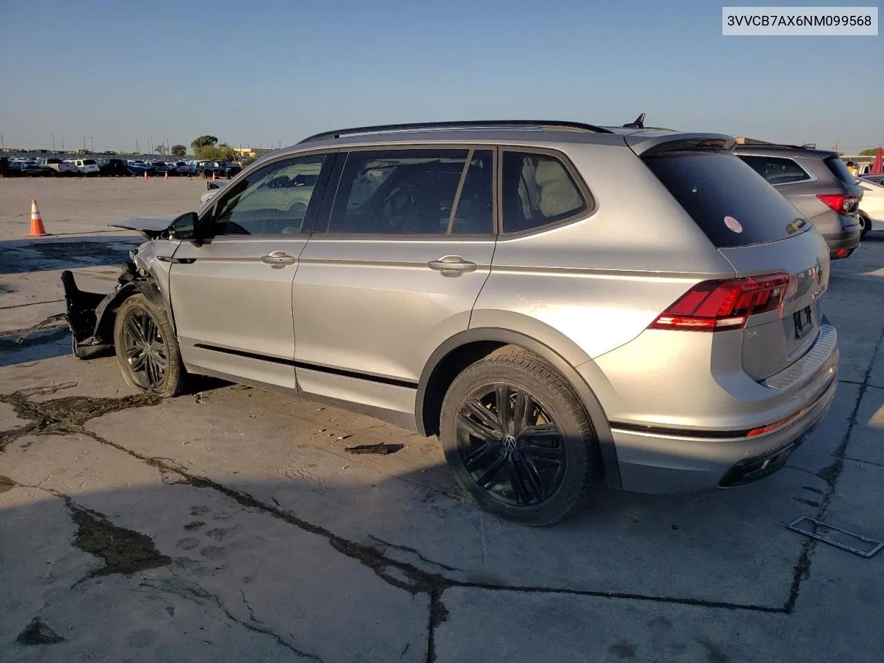 2022 Volkswagen Tiguan Se R-Line Black VIN: 3VVCB7AX6NM099568 Lot: 70304084