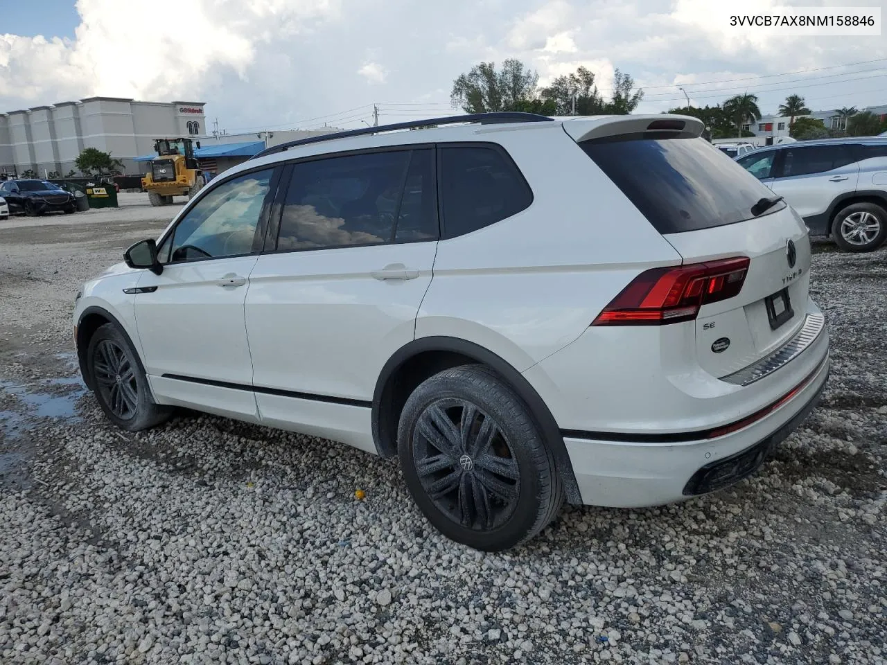 2022 Volkswagen Tiguan Se R-Line Black VIN: 3VVCB7AX8NM158846 Lot: 71417674