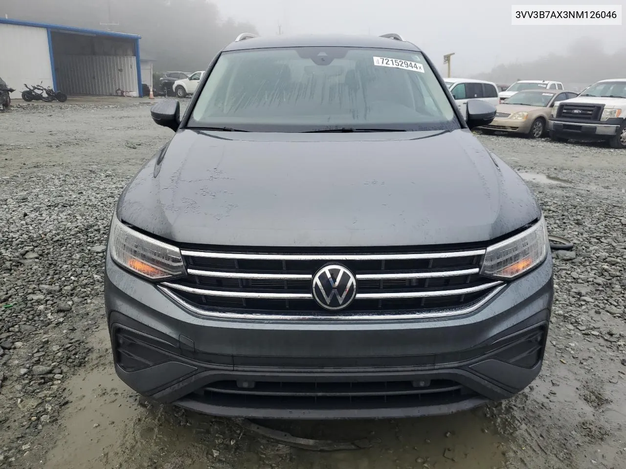 2022 Volkswagen Tiguan Se VIN: 3VV3B7AX3NM126046 Lot: 72152944