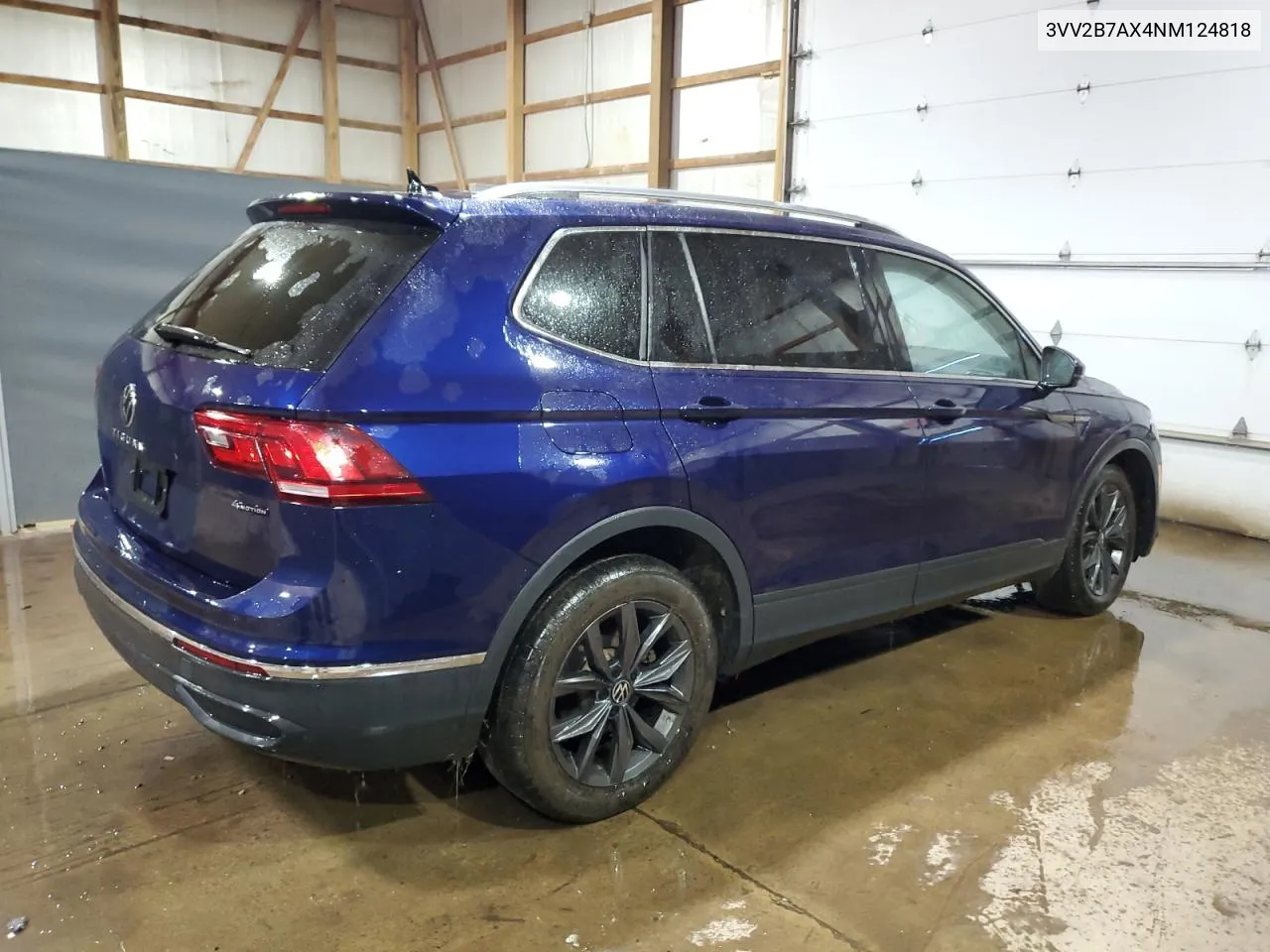 2022 Volkswagen Tiguan Se VIN: 3VV2B7AX4NM124818 Lot: 72420084