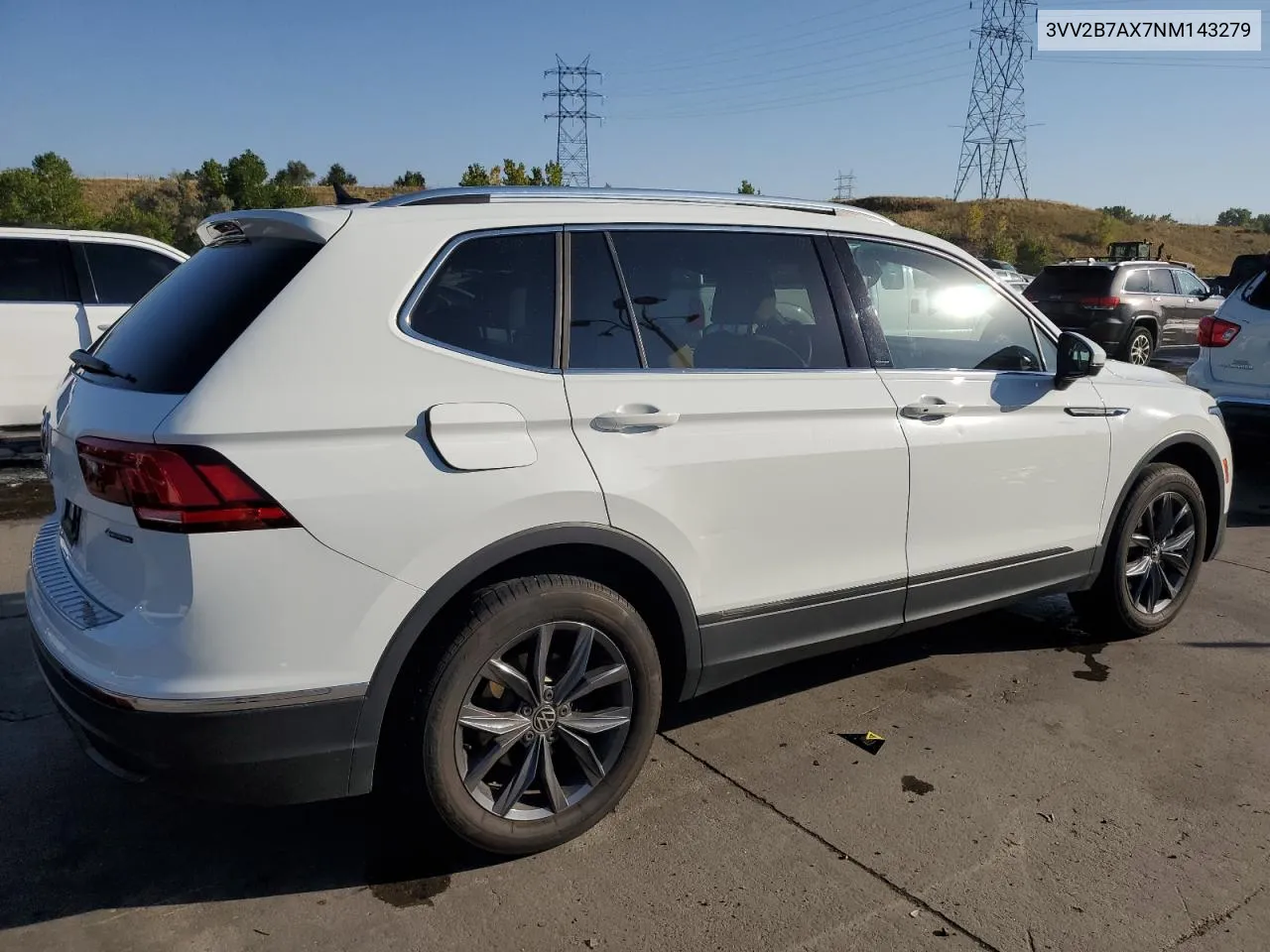 2022 Volkswagen Tiguan Se VIN: 3VV2B7AX7NM143279 Lot: 72774684